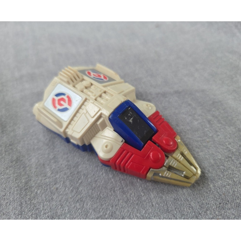 Vintage 1985 Tomy Japan Commandrons Velocitor Spaceship Works!